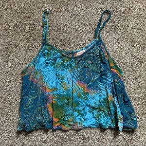 Mossimo Colorful Abstract Print Swing Cami